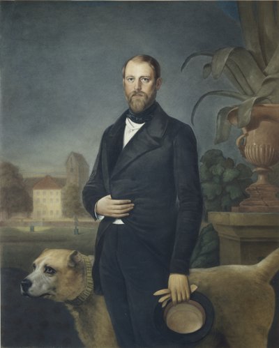 Otto von Bismarck, c.1850 da German School